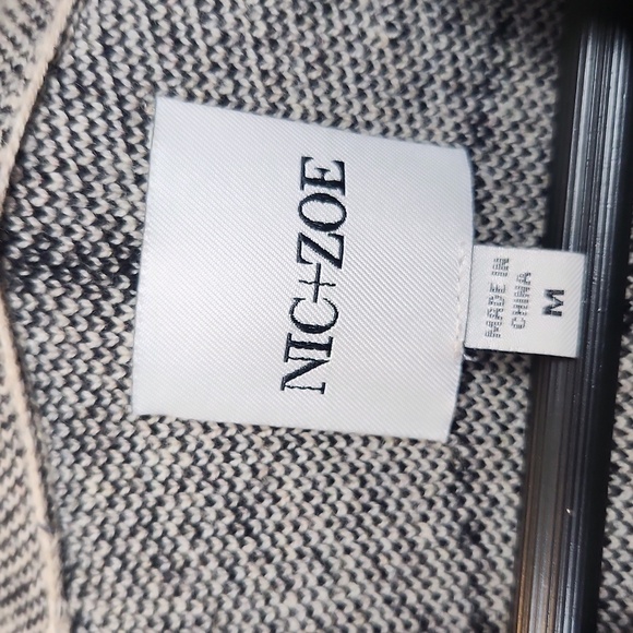 NIC+ZOE‎ Women's Placed Plaid Blazer Size Medium - Picture 5 of 10